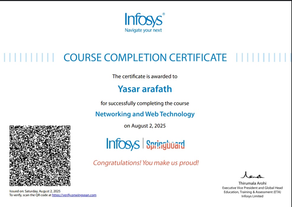 Certificate 3